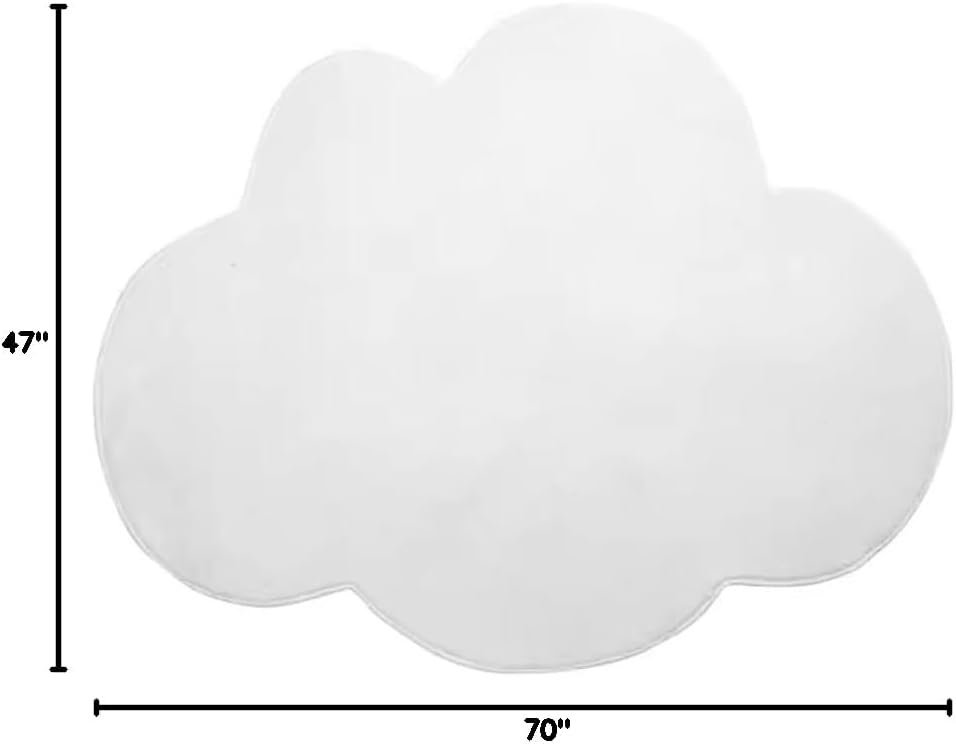 Ultra Soft Irregular Cloud Rug for Living Room - Image 2