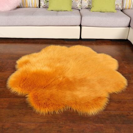 Soft Fluffy Cloud Shaped Decorative Area Rug for Home