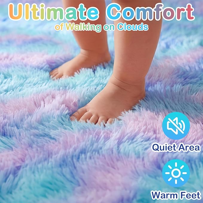 Plush Kawaii Area Rug for Living Room Bedroom Decor - Image 2