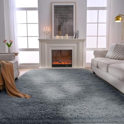 Fluffy Soft Non Slip Area Rug for Living Room